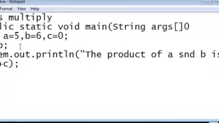 how to make and execute a java program using notepad and cmd