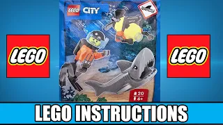 LEGO Instructions - City - 952503 - Diver with Robot and Shark - Magazine Gift