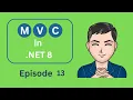 MVC in NET 8 Use Controller-Model-View triangle to implement a page Ep 13