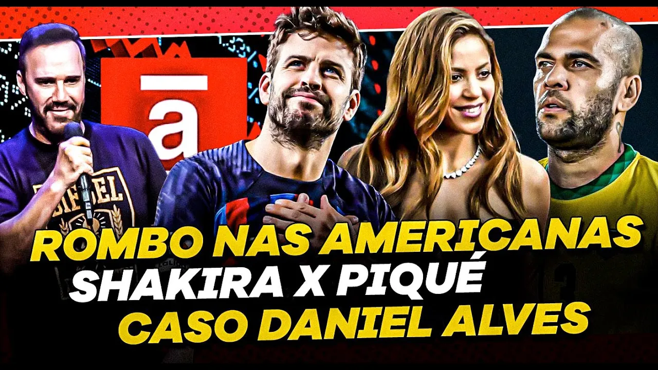 ROMBO DAS AMERICANAS | SHAKIRA x PIQUÉ | CASO DANIEL ALVES - STAND UP DIOGO PORTUGAL
