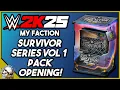 Lagu SURVIVOR SERIES VOL 1 PACK OPENING! WWE 2K25 MyFaction