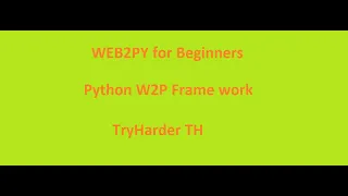 Web2py - Website Part 2