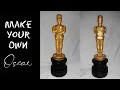 How to make an Oscar trophy Cardboard DIY