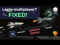 Godot Multiplayer Lag Compensation with netfox