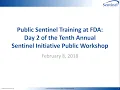Propensity Score Analysis Tool 10th Annual Public Workshop