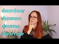 Download Lagu DAAROM, DAARDOOR, DAARNA, DAARVOOR: Dutch Adverbs \u0026 Inversion (NT2 - B1)