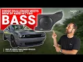 Bass Upgrade for Your 2009-UP Dodge Challenger Skar 12 Vehicle Specific Enclosure