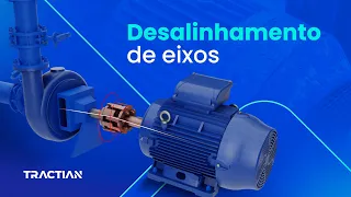 Entenda o desalinhamento de eixos em máquinas rotativas