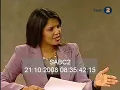 Chair Breaking in Live TV SABC Interview