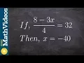 Learning to write an algebraic proof