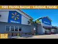 Walmart Supercenter at 3501 Florida Avenue in Lakeland Florida - Grocery Store 779