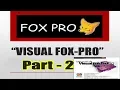 Learn Visual Foxpro Part 2 Basic Concept of Visualfoxpro