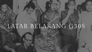 why did g30s happen the background of g30spki