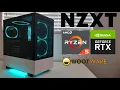 NZXT Gaming PC Build AMD Ryzen 5 5500 Nvidia RTX 3060 Ti NZXT 510 Flow Case