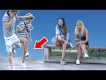 stepping over nothing prank - AWESOME REACTIONS -Best of Just For Laughs