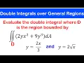 17a - Double Integrals over General Regions Example 1