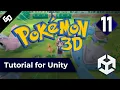 Pokemon 3D Game in Unity Tutorial Episode 11 Combat Part 4 Menu Setup