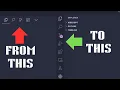 Make cursor look like vscode - Activity Bar orientation