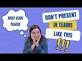 If you have multiple people presenting PowerPoint in Teams do this