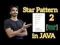 Star Pattern-2 in JAVA in Detail for Beginners