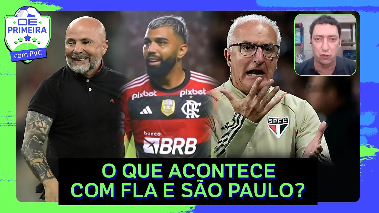 ???? FLAMENGO OU SÃO PAULO: QUEM CHEGA PIOR À FINAL DA COPA DO BRASIL? SAMPAOLI FICA APÓS NOVA DERROTA?