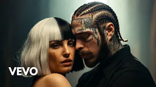post malone ft sia healing hurts too emotional heartbreak ai song lyrics video 