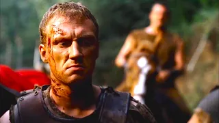 Titus Pullo Finds Lucius Vorenus and Tells Him His Kids are Alive ROME HBO Scene