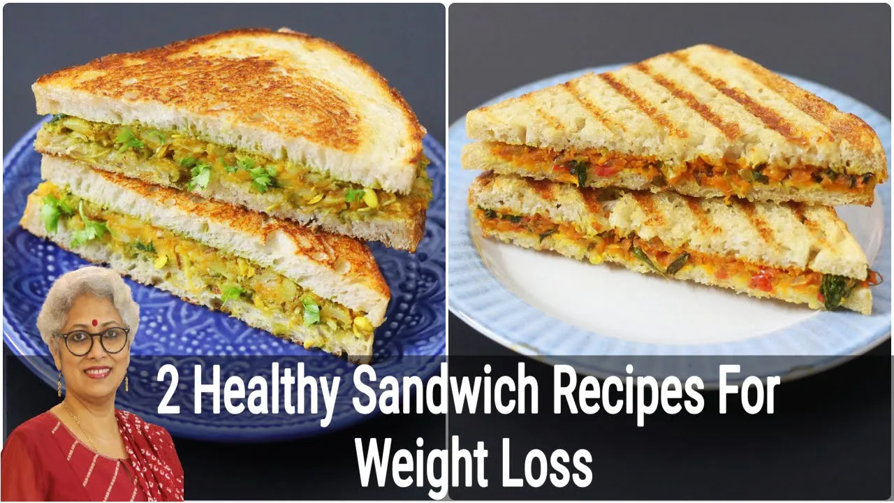 2 Healthy Sandwich Recipes For Weight Loss   Skinny Recipes
