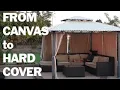 DIY - Patio hard top conversion from canvas