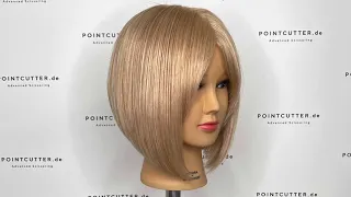 How to cut INVERTED BOB Haircut Tutorial