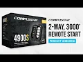 UNBOXING CS4900S-KIT 2-Way Remote Start System by Compustar