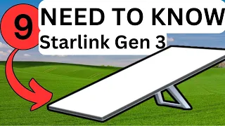 9 Things You NEED TO KNOW About Starlink Gen 3 