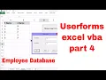 UserForms in Excel VBA Part 4 Excel VBA in Hindi