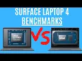 Surface Laptop 4 AMD vs Intel Benchmark Tests AMD Ryzen 5 vs Intel 11th Gen i5