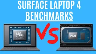 Surface Laptop 4 AMD vs Intel Benchmark Tests AMD Ryzen 5 vs Intel 11th Gen i5