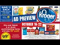 99 Sale Kroger Ad for - NEW Mega Sale Weekly Digitals MORE
