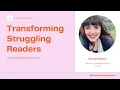 Transforming Struggling Readers The Reading Fluency Formula