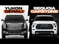 Comparing Luxury 2023 Toyota Sequoia Capstone vs GMC Yukon Denali