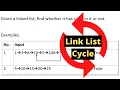 Linked List Cycle LeetCode 141 Easy