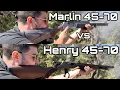 Marlin 45-70 vs Henry 45-70