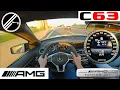 Download Lagu Mercedes-Benz C 63 AMG *Edition 507* V8 W204 | 507 PS | Top Speed German Autobahn No Speed Limit POV