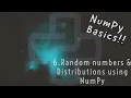 Random numbers using numpy and Distributions Python
