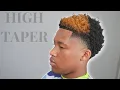 High Taper Breakdown On Coarse Hair This Is a MUST WATCH
