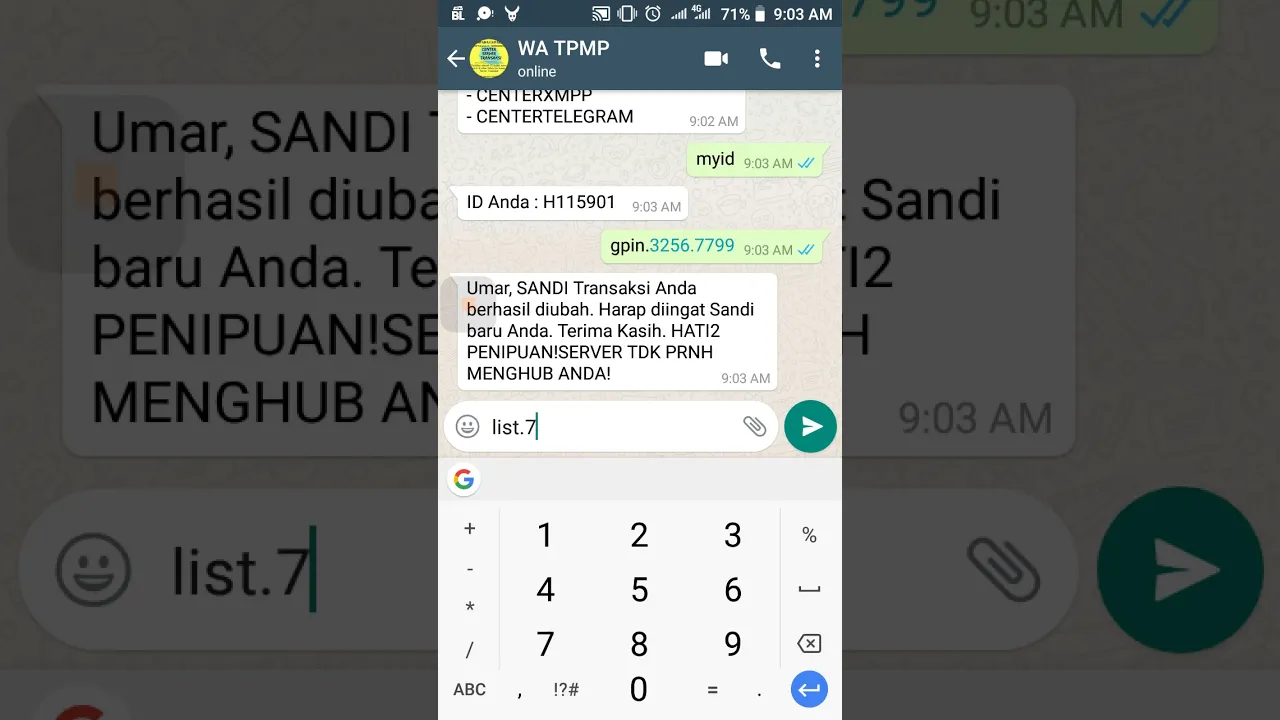 
          
          
          
            
            Cara Transaksi Pulsa Murah Via WhatsApp di Server Transaksi
          
        . 