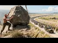 Download Lagu 2025超燃功夫電影：高手用石頭攔住日軍車隊去路，埋伏在周邊全殲日軍車隊
