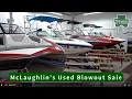 Used Boat Blowout Sale at McLaughlin s RV Marine - Huge Savings