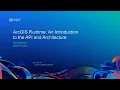 ArcGIS Runtime An Introduction to the API and Architecture