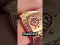 how to wear a masonic ring