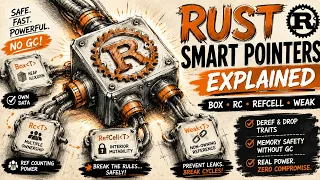 Rust Smart Pointers Explained Box Rc RefCell Weak