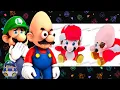 Mario Reacts to Bootleg Mario Toys ft Luigi